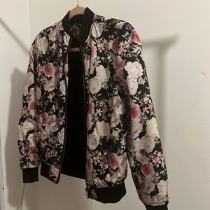 Forever 21 Flower Print Jacket